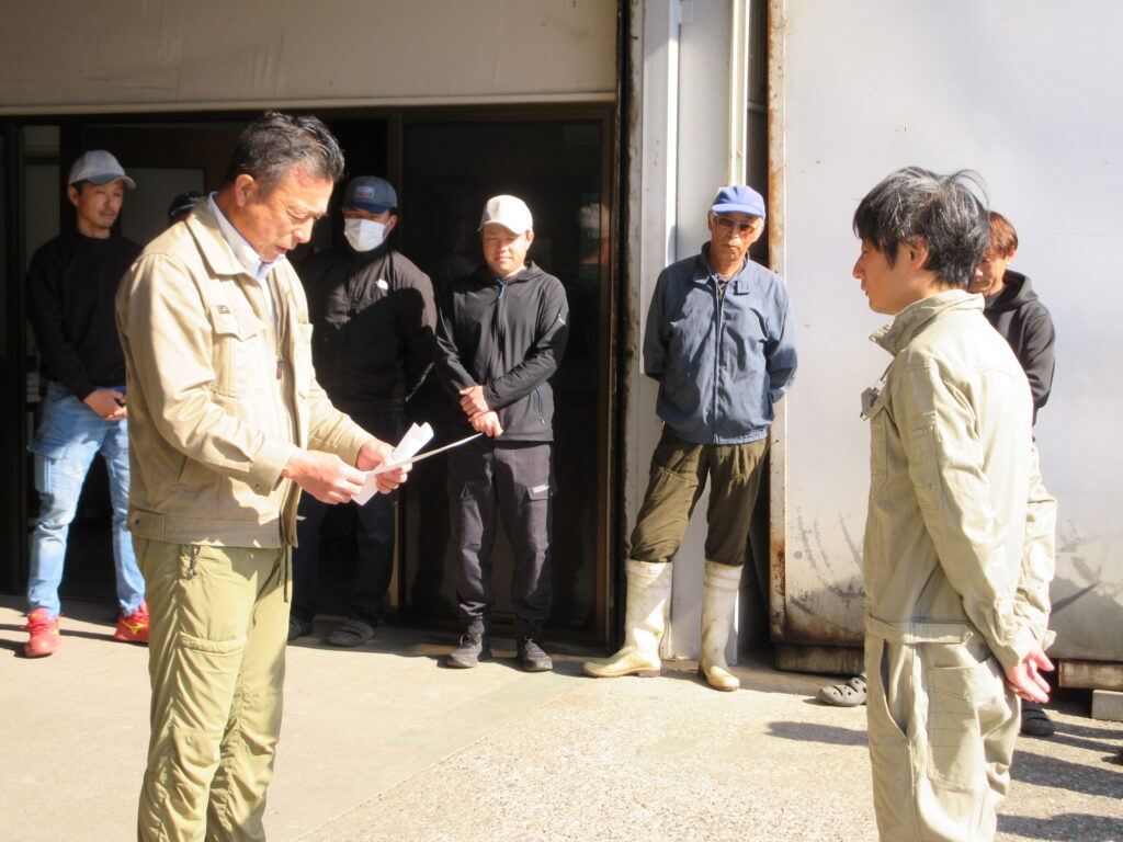 研修生の受入れ開始! “研修開始式”